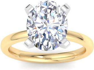 SuperJeweler Superjeweler 14K 5.00 Ct. Tw. Lab-Grown Diamond Ring