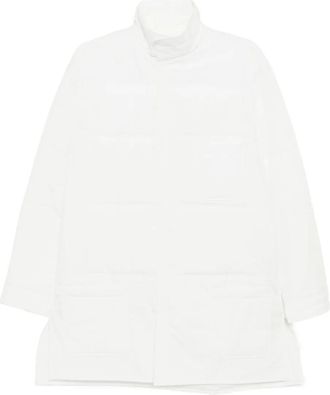 Yohji Yamamoto Piumino con bottoni - Bianco