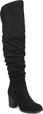 Journee Collection Women & apos;s Wide Calf Kaison Medium and Wide Width Boots