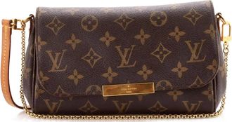 Louis Vuitton Favorite Handbag Monogram Canvas PM clutch bag - Bruin