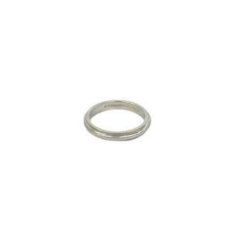 Tiffany & Co. Silver Platinum 950 Band Ring (Pre-Owned)