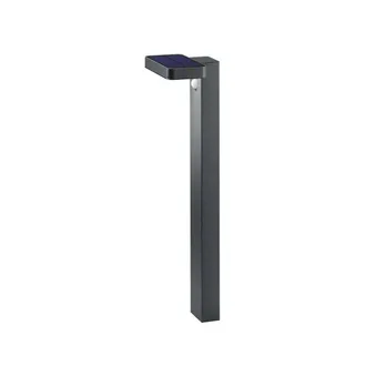 Reality Reality Leuchten - Poste Esquel Led Antracita Ip44 Con Sensor De Movimiento Trio Lighting