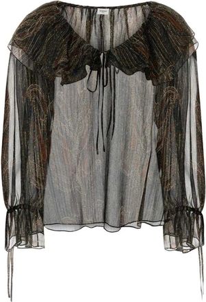 Saint Laurent Mujer, Blusas y Camisas, Multicolor, Talla: M