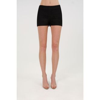 Nocturne Mini Denim Shorts in Black at Nordstrom, Size X-Small