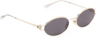 Gucci Interlocking G Oval-frame Sunglasses