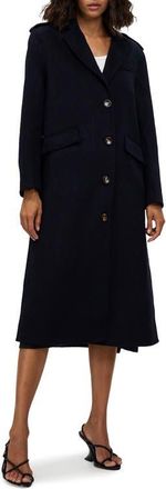 Belle & Bloom Tainted Love Longline Coat in Navy at Nordstrom, Size X-Small