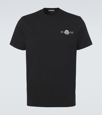 Moncler Cotton-blend jersey T-shirt