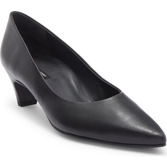 Paul Green Camilla Pump in Black Leather at Nordstrom Rack, Size 11Us / 8.5Uk