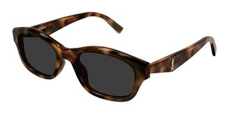 Saint Laurent SL M172/F Asian Fit 003 Womens Sunglasses Tortoiseshell Size 54 - Free RX Lenses - Free RX Lenses