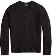 Polo Ralph Lauren Lssaddlecn-Long Sleeve-Pullover
