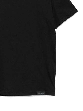 low brand Mens T-Shirt Slim Fit Black T-Shirts And Polos
