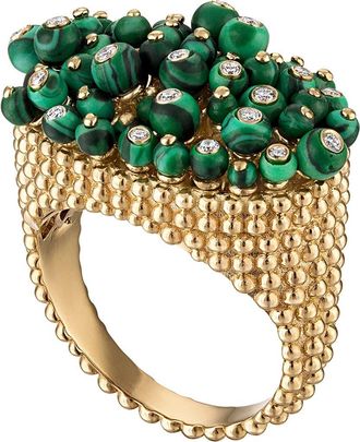 Eden Presley Bubbles Explosion Bead in Green at Nordstrom, Size 7