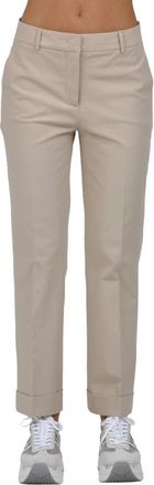 Via Masini 80 Stijlvolle broek voor mannen - Dames - Slim Fit Broeken - Beige - XS - Broeken