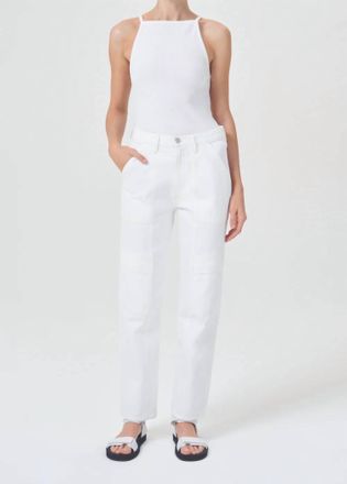 A Gold E Mina Tank In White