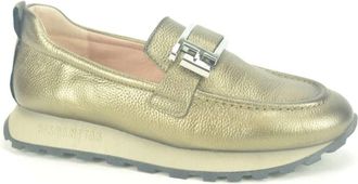 Hispanitas Loafer Runner Z - Dames - Loafers - Geel - 38 EU - Leer - Schoenen