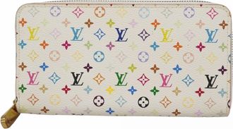 Louis Vuitton Blanc Long Wallet (Bi-Fold) (Pre-Owned)