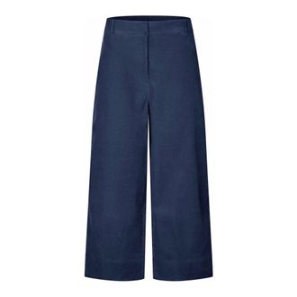 Masai Broeken, Dames, Blauw, S, Cropped Broek