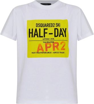 Dsquared2 Donna, Top, Bianco, S, new