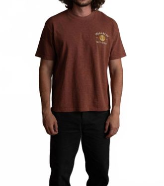 Iron And Resin Mens Sales And Service Tee In Clay