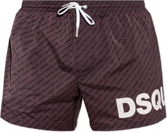 Dsquared2 Uomo, Costumi da bagno, Rosso, S, new