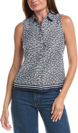 CeCe by Cynthia Steffe Cece Button Down Collared Top