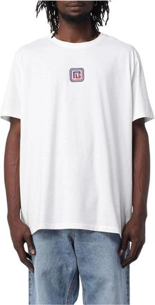 Balmain Hombre, Camisetas, Blanco, Talla: S