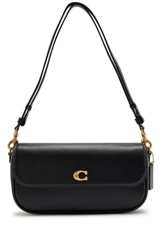 Coach Brook Leather Shoulder bag - Black - One Size