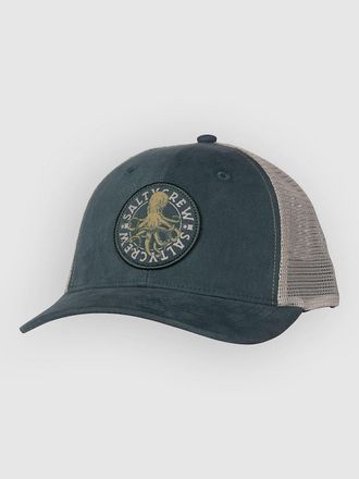 Salty Crew Tentacles Retro Trucker Cap schwarz