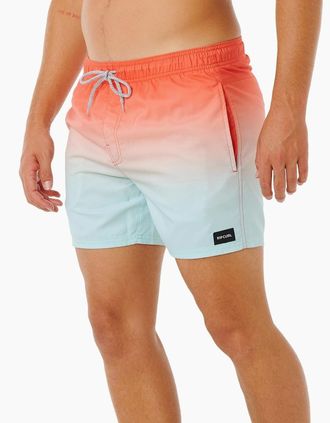 Rip Curl Mens Rip Curl Mens Offset Fade Volley Boardshorts - Red - Size: 37/36/32