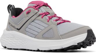 Columbia Womens Novo Trail Hiking Shoe, Monument/Dark Fuchsia, 8 UK