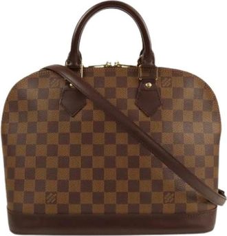 Louis Vuitton Pre-owned Handbags, female, Brown, Size: ONE SIZE Pre-owned Alma PM Handbag