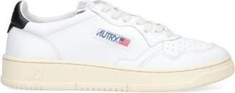 Autry Medalist Lage Sneakers - Heren - Sneakers - Zwart - 46 EU - Katoen - Schoenen