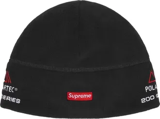 SUPREME FW25 Polartec Sport Beanie Black SUP-FW25-1101-BLK