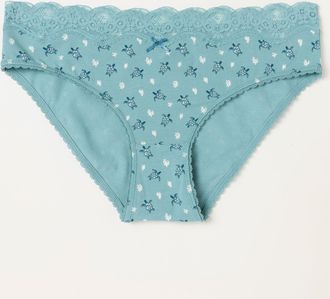 Fat Face FatFace Green Haze Turtle Sea Life Classic Knickers