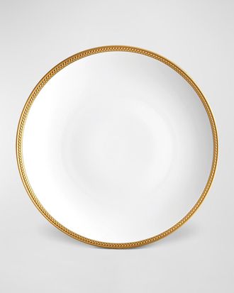 L'OBJET Soie Tressee 24K Gold-Plated Charger