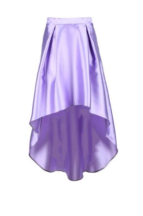 Simona Corsellini Purple Asymmetrical Long Skirt