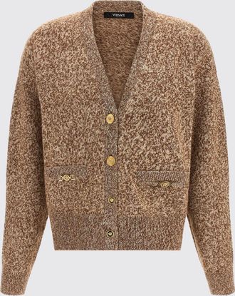 Versace Sweater VERSACE Woman color Beige