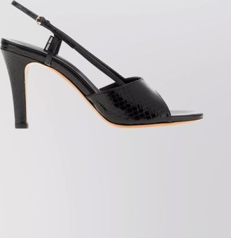 Miu Miu leather sandals