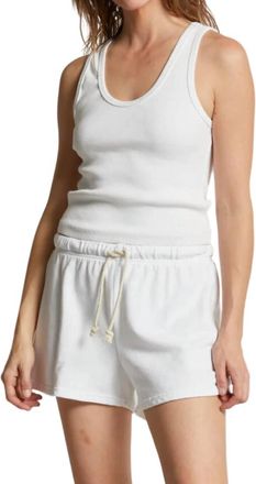 perfectwhitetee Layla Shorts In White