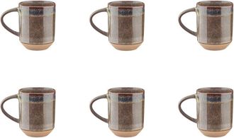 Bj&ouml;rn Borg Taza GENESIS 40cl - 6 piezas - Basalto