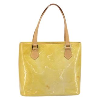 Louis Vuitton Pre-owned Tote Bags, female, Yellow, Size: ONE SIZE Pre-owned Vintage Canvas Tote Bag