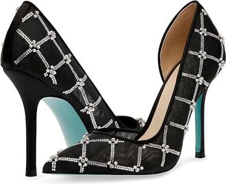 Blue by Betsey Johnson Cruze High Womens Heels Black : 5.5 M, Rubber/Synthetic