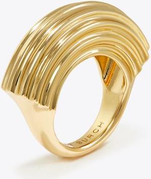 Tory Burch Womens Pierced Ring, size 6