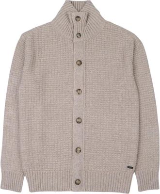 Brooksfield Cardigan - Heren - Vesten - Beige - L - Truien & Vesten
