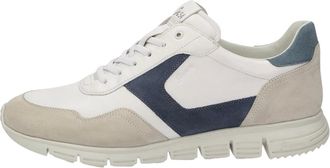 Sioux Mokrunner Sneaker - Heren - Schoenen - Wit - Maat: 45 EU Leer