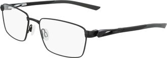 Nike Demo Rectangular Mens Eyeglasses NIKE 8140 001 58