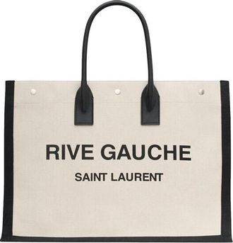 Saint Laurent Rive Gauche Large Tote Bag