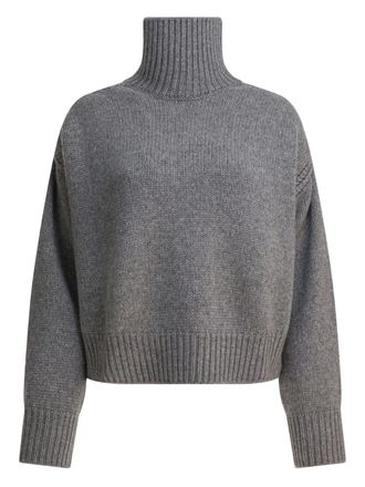 SA SU PHI Maglione in cashmere a collo alto - Grigio