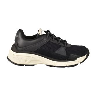Emporio Armani Sneakers - Heren - Sneakers - Zwart - 40 EU - Leer - Schoenen