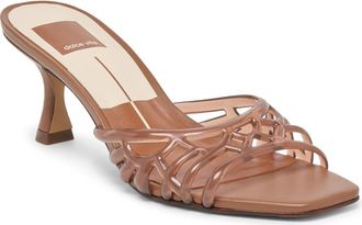 Dolce Vita Galae Slide Sandal in Whiskey Jelly at Nordstrom, Size 10.5